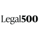 The word Legado500 in a large, elegant serif font with black lettering on a transparent background.