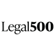 The word Legado500 in a large, elegant serif font with black lettering on a transparent background.