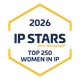 Stylised navy-blue handshake silhouette inside an orange hexagon.