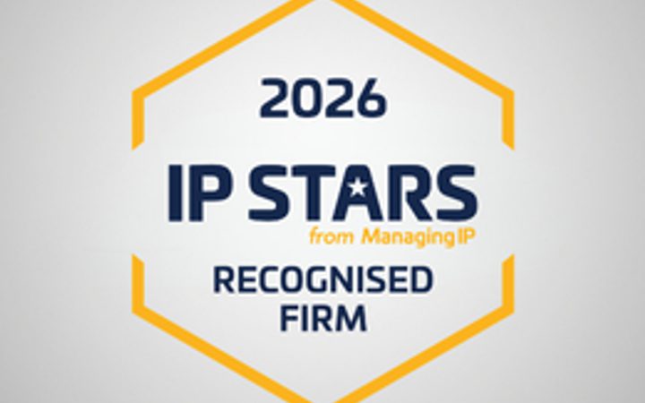 IP STARS 2026 Recognised Firm