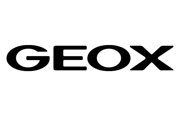 GEOX logo in black text on a white background.