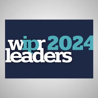 Text saying "WIPR 2024 leaders" on a dark blue background.