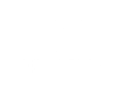 Logo des Magazins "Décideurs" mit Sternen und Linien, auf dunklem Hintergrund, weißer Schrift, zentriert, mit grafischem Element oben.