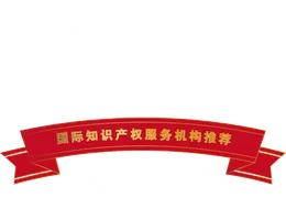 Riconoscimento di un premio "China IP Awards 2024" con badge circolare, elementi di testo in cinese su una fascia rossa, design formale e professionale.