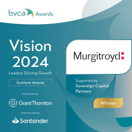 BVCA Vision 2024 Scotland Winner SB Murgitroyd