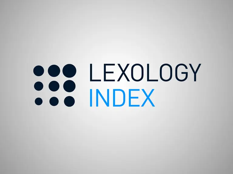 Lexology Index Award template